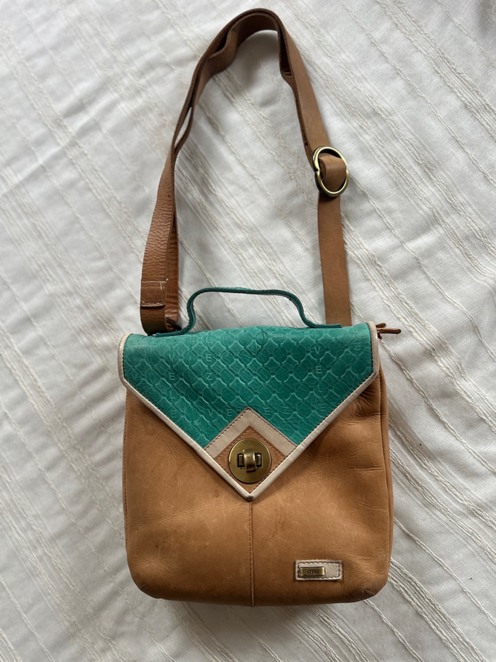 VELEZ Genuine Leather Mini Messanger Crossbody Bag | Colombian Artisanal Purse